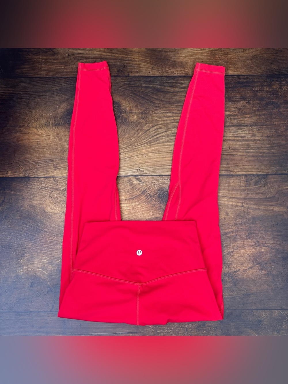 Lululemon Align High Rise Pant 28" In Carnation Red Size 6